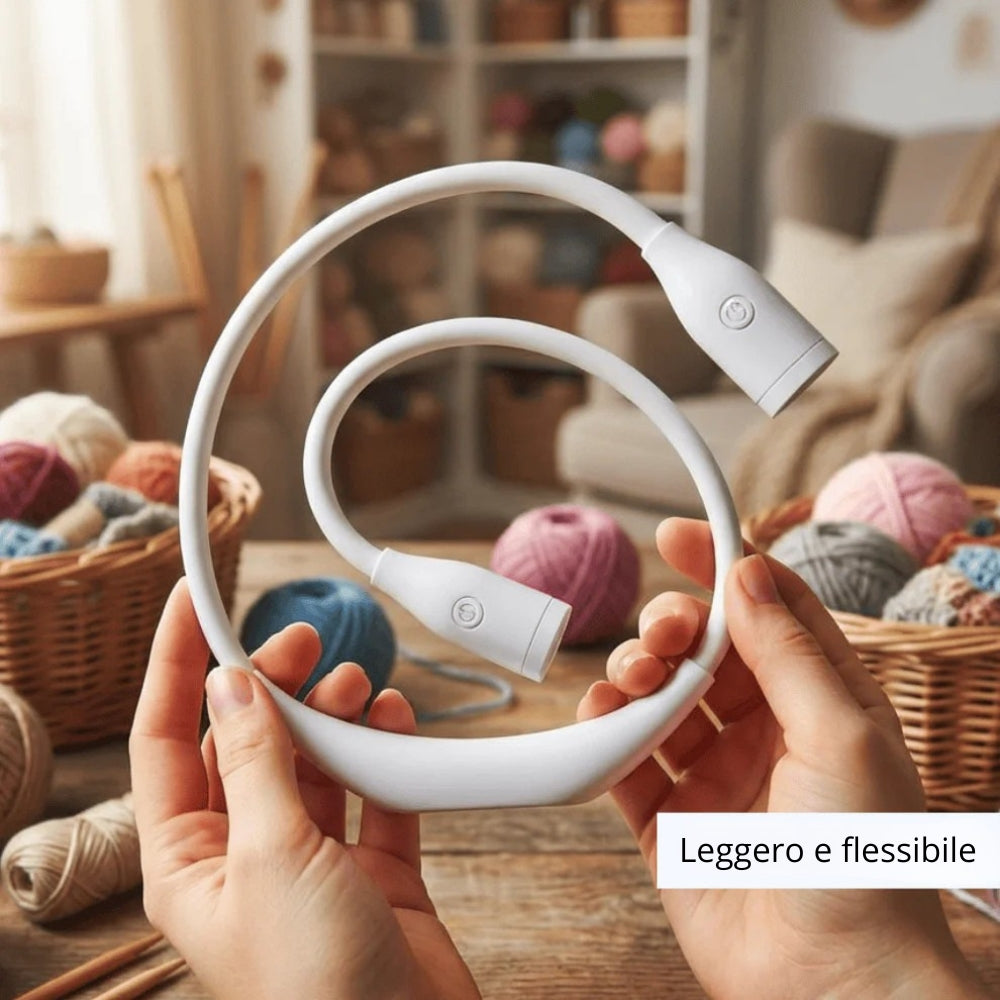 Lampada al Collo per Lavori Manuali