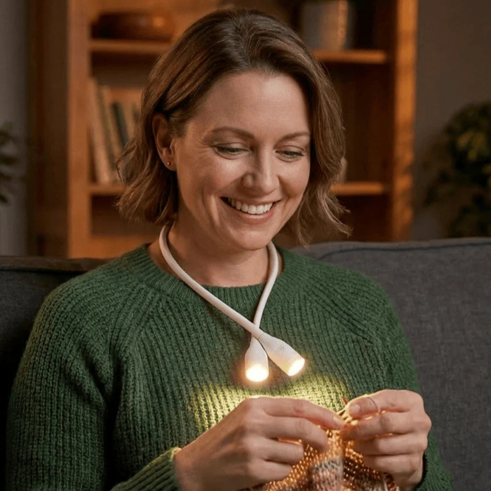 Lampada al Collo per Lavori Manuali