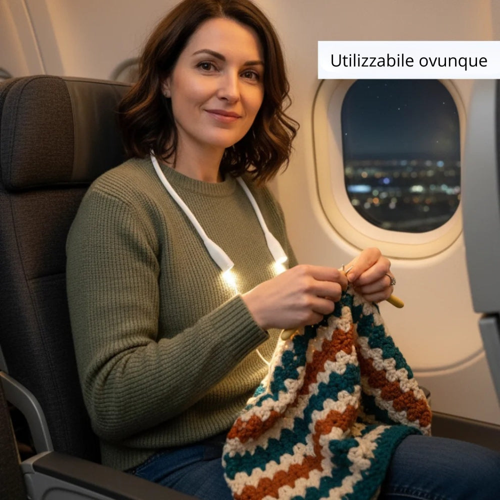 Lampada al Collo per Lavori Manuali