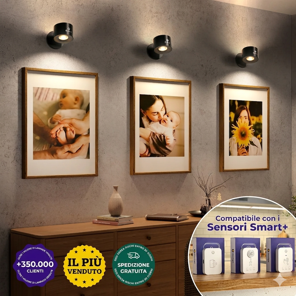 Nobi | Luce Smart Magnetica e Senza Fili